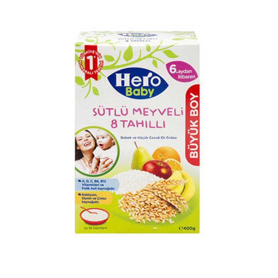 Milky Fruity 8 Cereal Supplement , 14oz - 400g