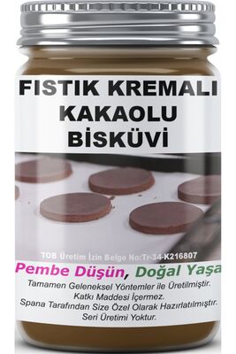 Homemade No Additives Cocoa Biscuits with Peanut Cream 330 Gr - 1
