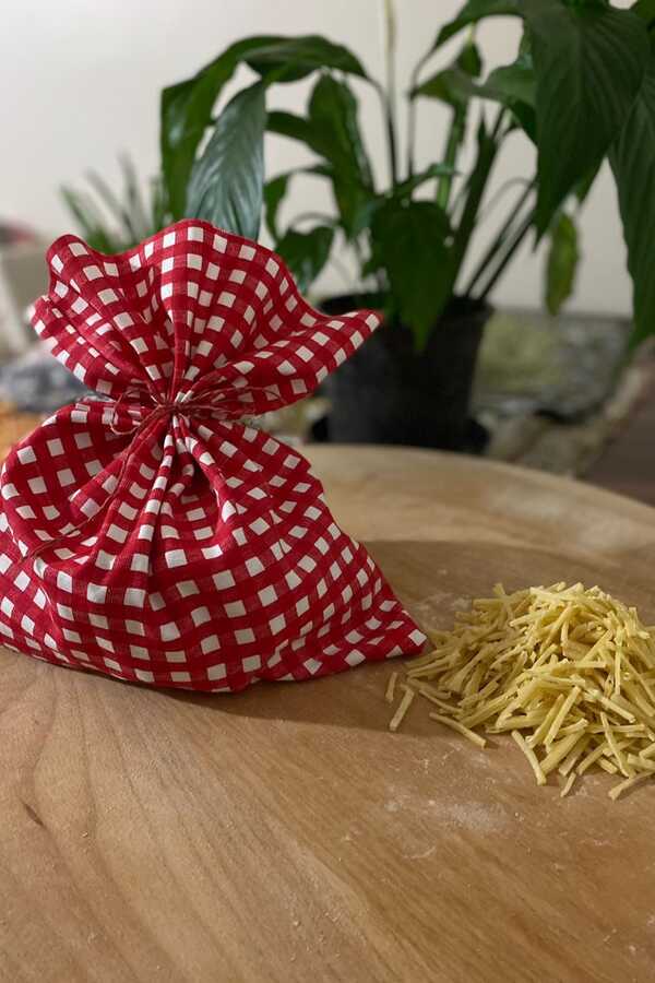 Homemade Organic Yellow Lentil Noodles 500 G