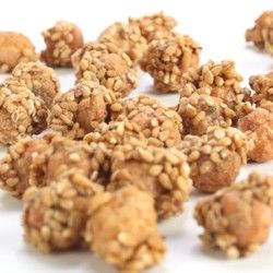 Honey and Sesame Coated Roasted Chickpeas , 5oz - 150g - Thumbnail