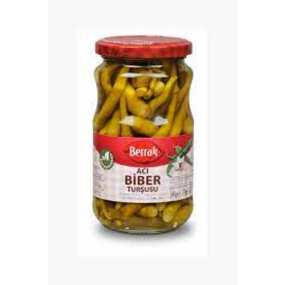 Hot Garlic Pickled Peppers, 11.99 oz - 340 gr - 1