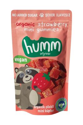Humm Organic Strawberry Mini Cubes 30 Gr - 1