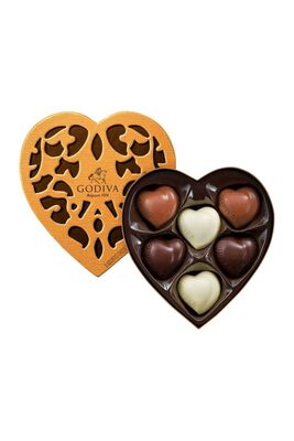Iconic Heart Box (6 Pieces Praline) - 1