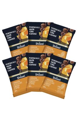 Instant Turkish Coffee with Orange 100gr (100g X 6 Pieces) - 1