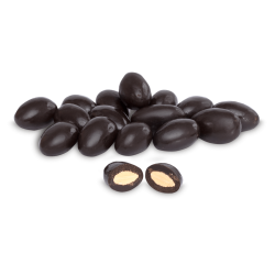 Dark Chocolate Almond Dragee , 7oz - 200g - Thumbnail