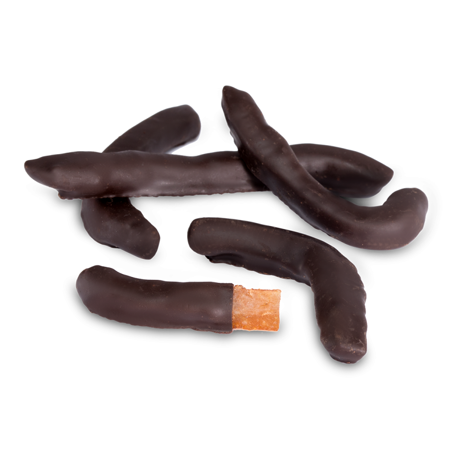 Dark Chocolate Coated Orange Stick , 9oz - 250g