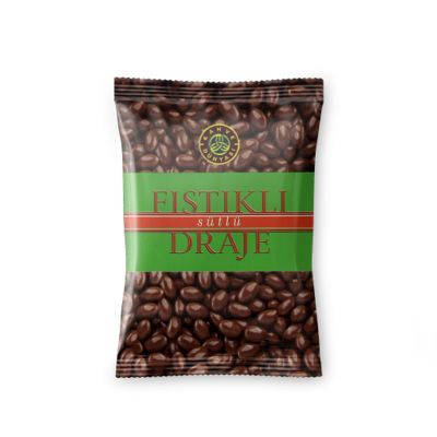 Milk Chocolate Pistachio Dragee , 6.3oz - 180g - 1