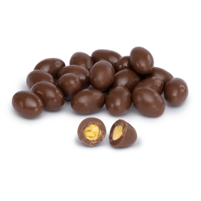 Milk Chocolate Pistachio Dragee , 6.3oz - 180g - 2