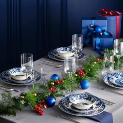 Karaca New Blue Odyssey 6 Persons 24 Pieces Dinnerware Set - Thumbnail