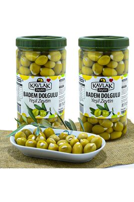 Kavlak Almond Stuffed Green Olives 1 Kg - 1