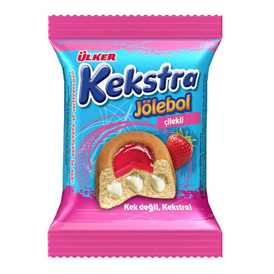 Kekstra Jellyball Cake Strawberry , 1.41oz - 40 g