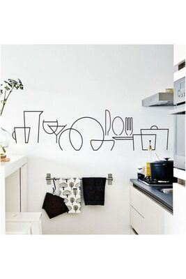 Kitchen Back Custom Design Wall Sticker Boho, Teenage Kitchen Wall Sticker KITCHEN0001 - 1