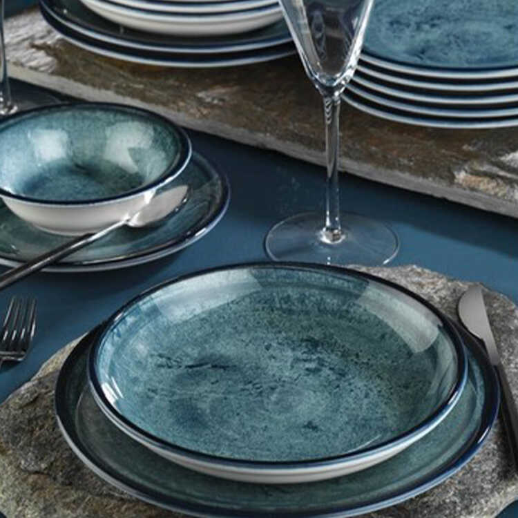 Nano Cream Dinner Set 24 Pieces Dinnerware Kutahya Porselen