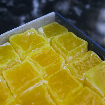 Lemon Flavored Turkish Delight , 21.16oz - 600g - 6