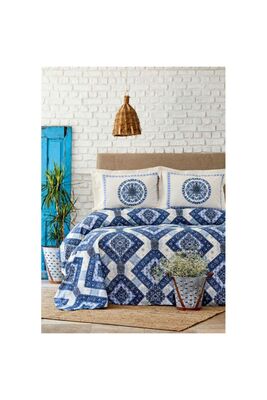 Levni Double Duvet Cover and Pillow - 1