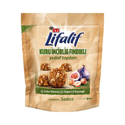 Lifalif Dried Fig and Hazelnut Oat Balls, 1.34oz - 38g - 2 pack - Thumbnail