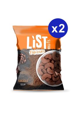 List Nuts Flavors Cocoa Cashew 2x100g - 1