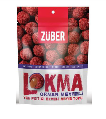 Lokma Forest Fruit Peanut Butter Fruit Ball 96 G - 1