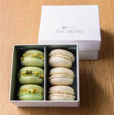 Macarons 6 Pieces Box - 1