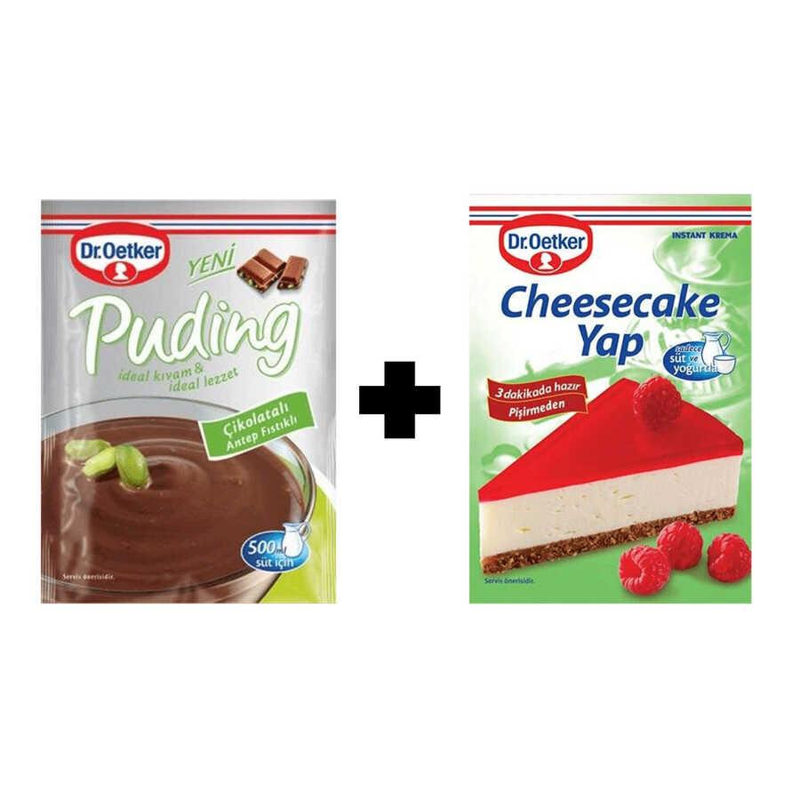 Make Cheesecake - Pudding Chocolate with Pistachio