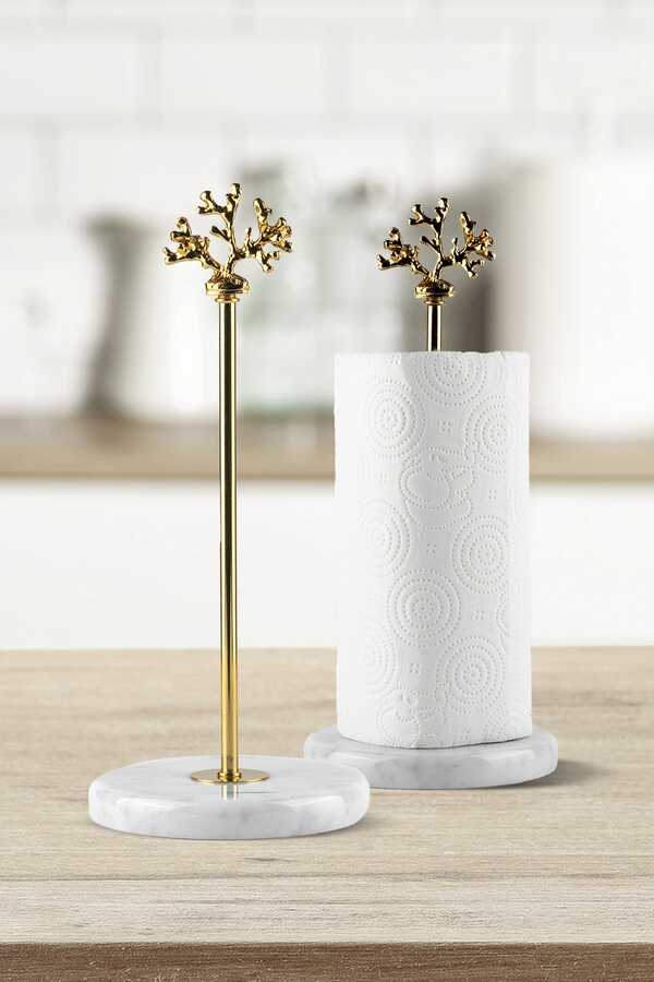 Marble Gold Paper Towel Holder LCA123