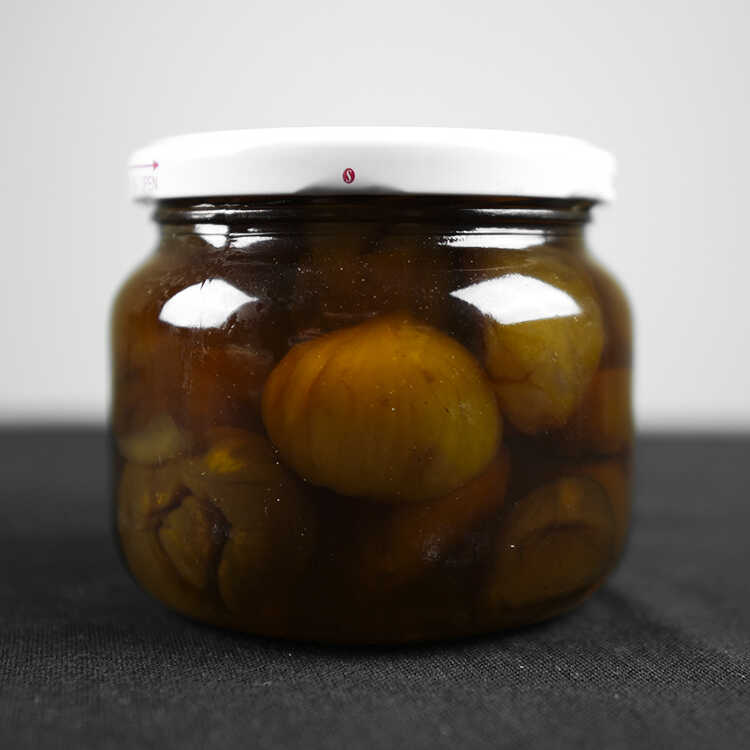 Marron Glace - Candied Chestnuts in Syrup , 1.1lb - 500g Traditional  Desserts, Vegan Desserts, 30% Discount, Sweets Gourmeturca