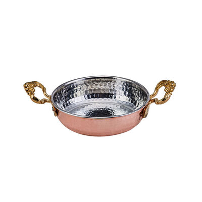 Mesopotamia Copper Shallow Frying Pan, 4.72inch - 12cm - 1