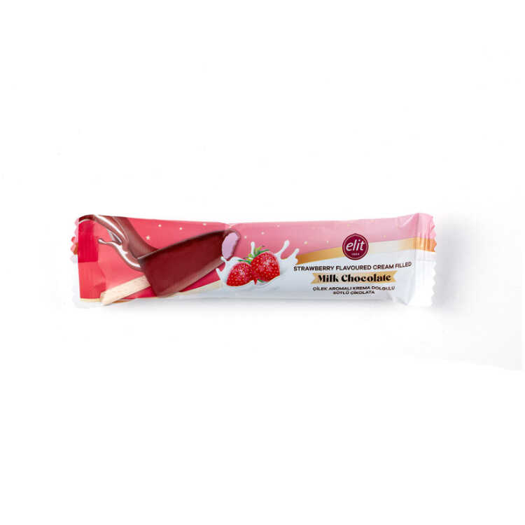 Milk Chocolate with Strawberry Cream Filling, 1.41oz - 40g - 4 pack