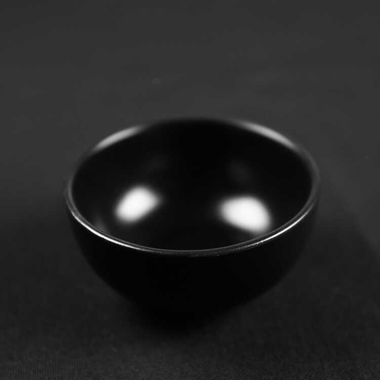 Mini Black Snack Bowl , 3.1x 1.5 inch