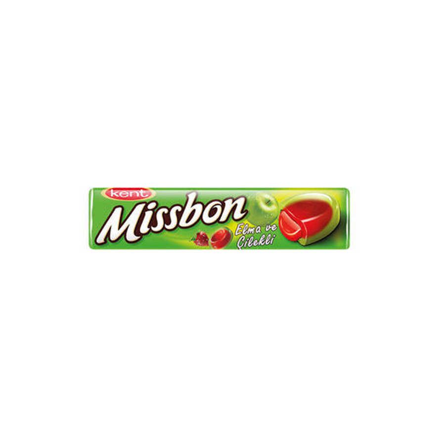 Missbon Coctail Apple and Strawberry Flavored , 1.5oz - 43g 6 pack