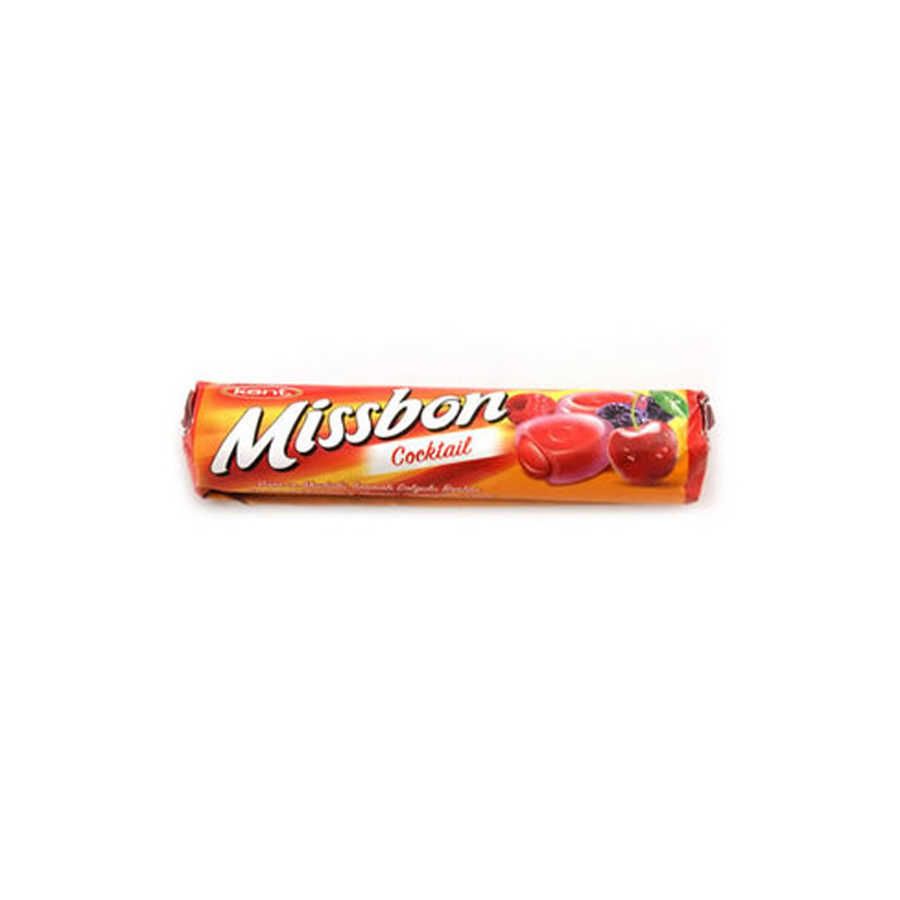 Missbon Coctail Cherry and Raspberry Flavored , 1.5oz - 43g 6 pack