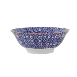 Mix Match Cobalt Bowl , 21 cm - Thumbnail