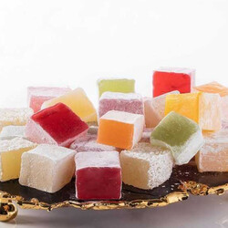 Mixed Fruit Flavored Turkish Delight , 17.6oz - 500g - Thumbnail