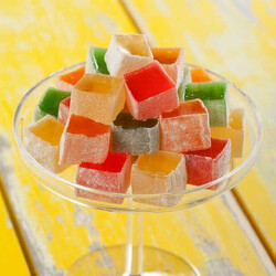 Mixed Fruit Flavored Turkish Delight , 17.6oz - 500g - Thumbnail