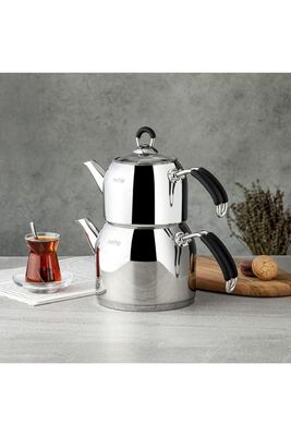 Modern Mini Small Teapot Set With Strainer - 1