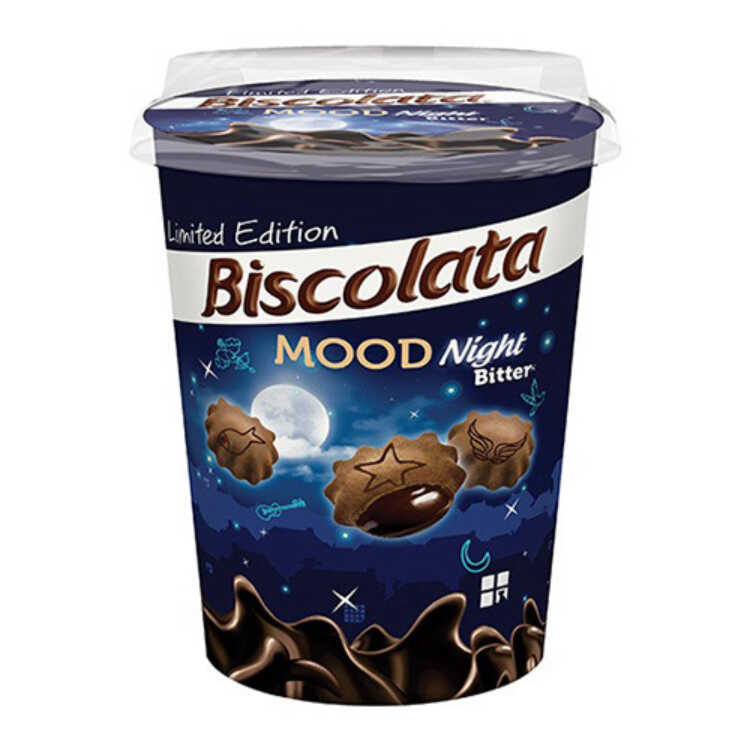 Mood Night Bitter Glass Biscuits, 4.40oz - 125g - 2 pack