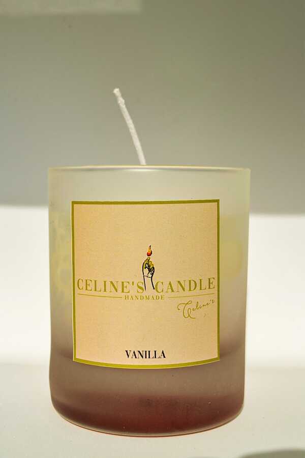 Candle Decorative Cup Vanilla Scented Candle