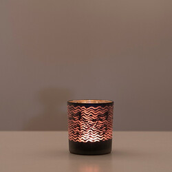 Natalio Ocean Candle Holder 7.3x8 cm - Thumbnail