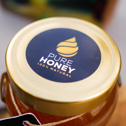 Natural Pure Premium Honey, 26.5oz - 750g - Thumbnail