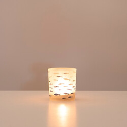 Nemesio Ocean Candle Holder 7.3x8 cm - Thumbnail