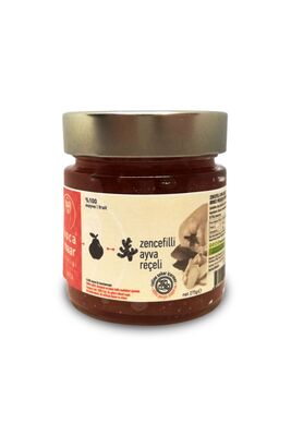 No Added Sugar Ginger Quince Jam 275 Gr - 1