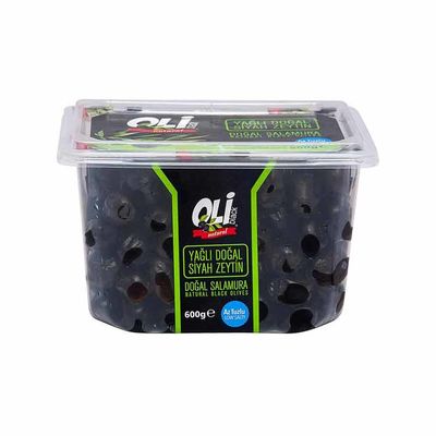 Oily Natural Black Olive , 21.16oz - 600g - 1