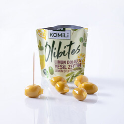 Olibites Lemon Stuffed Green Olives, 1.06oz - 30g - 2 pack - Thumbnail