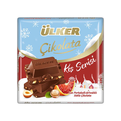 Orange And Hazelnut Flavored Milk Chocolate , 60g , 2 Pack - 1