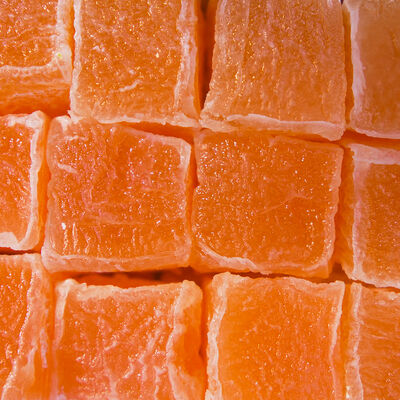Orange Flavored Turkish Delight , 21.16oz - 600g - 6