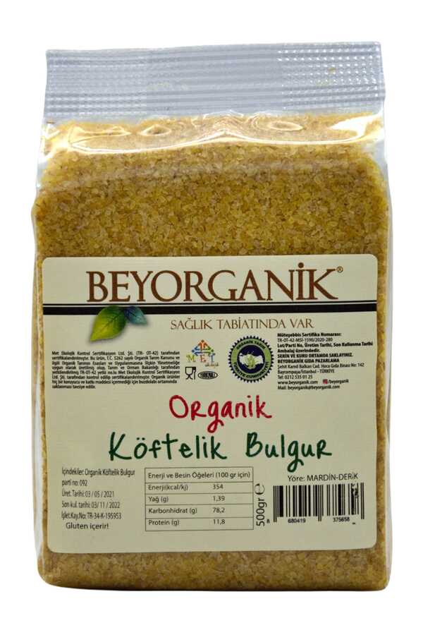 Organic Bulgur for Meatball 500 Gr