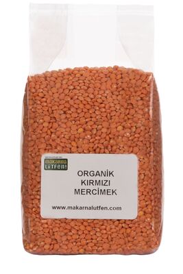 Organic Red Lentils 500 G) - 1