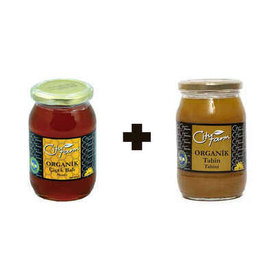Organic Tahini  - Organic Flower Honey - 1