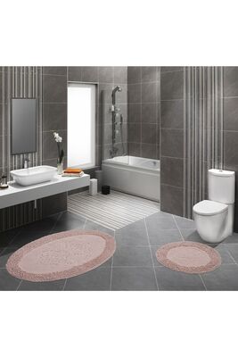 Pasta Oval 2 Piece Toilet Bowl Set Powder Macaronisermat1 - 1