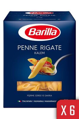 Penne Rigate Macaroni Pencil 500 Gr 6 Pack - 1